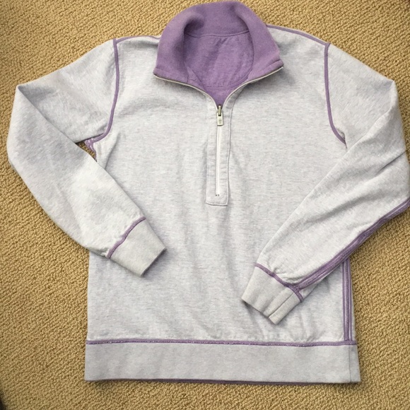 Reversible Quarter Zip Pullover - Picture 3 of 5